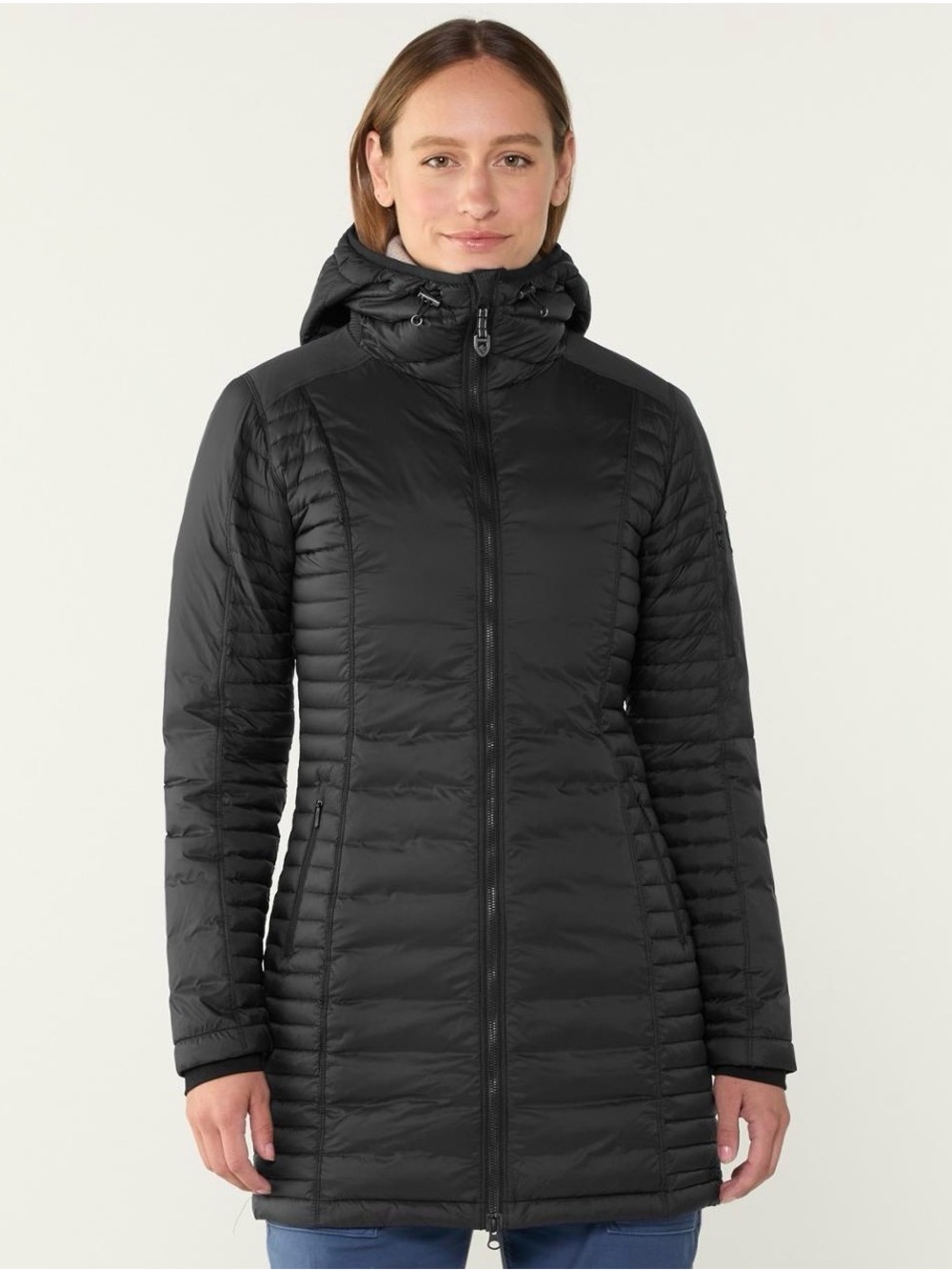 NWOT Women's Black Kuhl Spyfire Down Parka